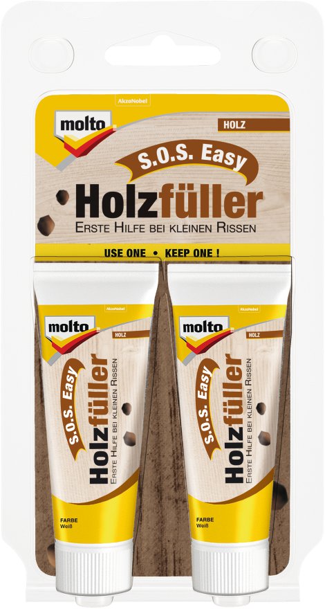 MOLTO SOS Easy Holzfüller 2x20 ml
