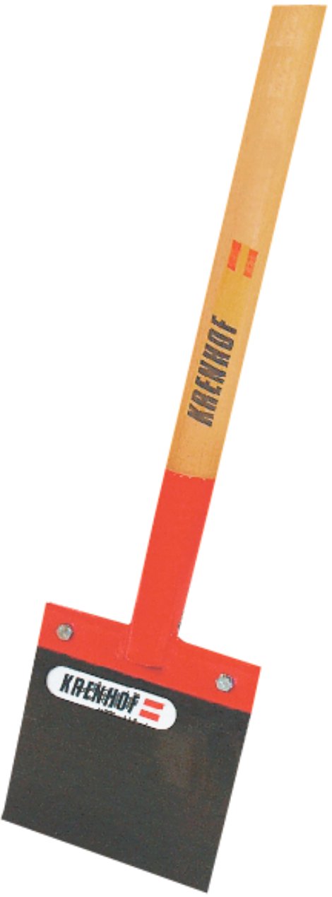 KRENHOF Stoßscharre mit Wechselblatt und Stiel 15 cm