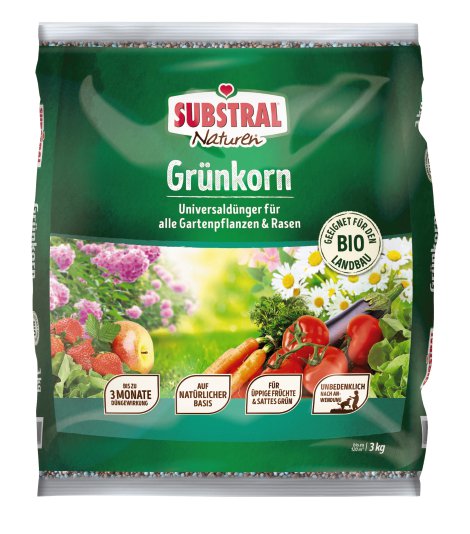 SUBSTRAL Naturen Grünkorn 3 kg