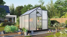 VITAVIA Gewächshaus Eos HKP 6 mm Schwarz