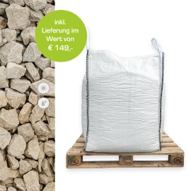 Min2C Bruchsteine chateaubeige 30-60mm 1000kg Big Bag