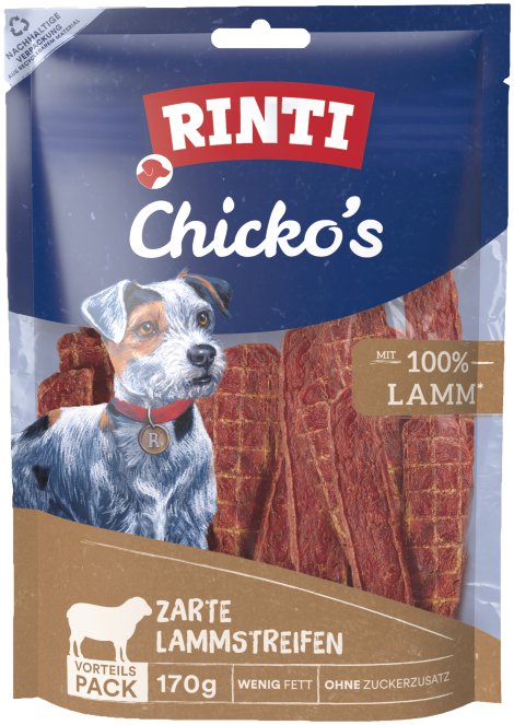 RINTI Hundesnack Extra Chicko Lamm Vorratspack 170 g