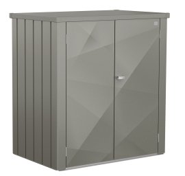 BIOHORT Terrassenschrank Romeo XDesign, Quarzgrau-Metallic