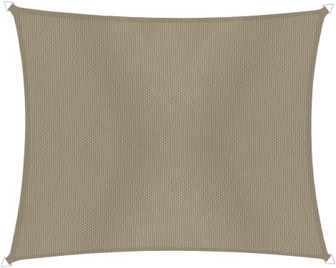 WINDHAGER Sonnensegel CANNES rechteckig 4x5 m, taupe