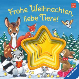 RAVENSBURGER Buch Frohe Weihnachten liebe Tiere