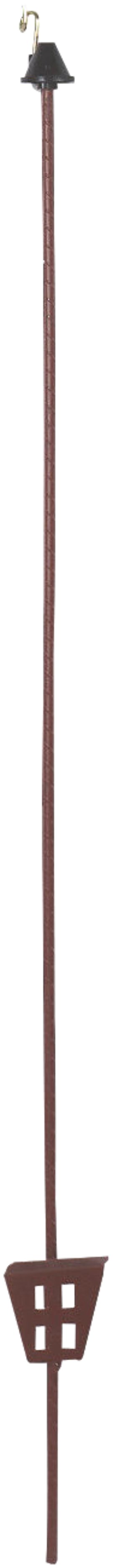 Federstahlpfahl oval 106 cm, ø Pfahl 11x5 mm, braun