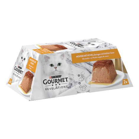 GOURMET Revelations Mousse mit Huhn überzogen mit köstlicher Sauce 12x114 g