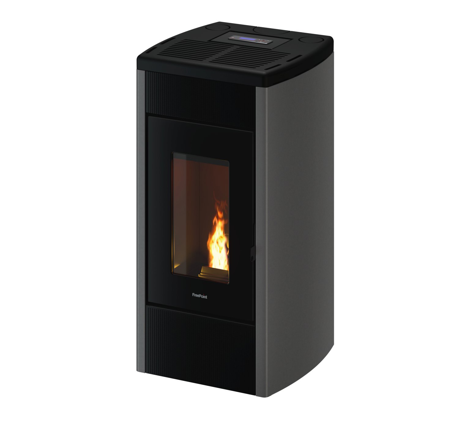 FREEPOINT Pelletofen Duke (Verkleidung: Titanium) 14 kW