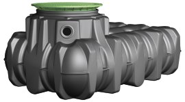 GRAF Flachtank Platin begehbar 1500l