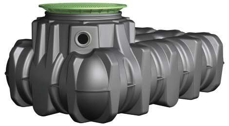 GRAF Flachtank Platin begehbar 1500l