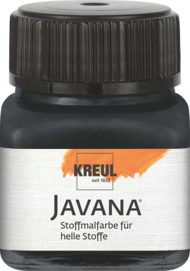 KREUL Stoffmalfarbe für helle Stoffe Schwarz