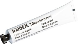 Tätowierfarbe RAIDEX 60 g, schwarz