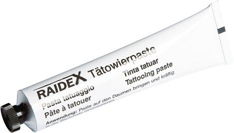 Tätowierfarbe RAIDEX 60 g, Schwarz