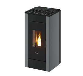 FREEPOINT Pelletofen Sharp Airtight Stahl Titan 7 kW