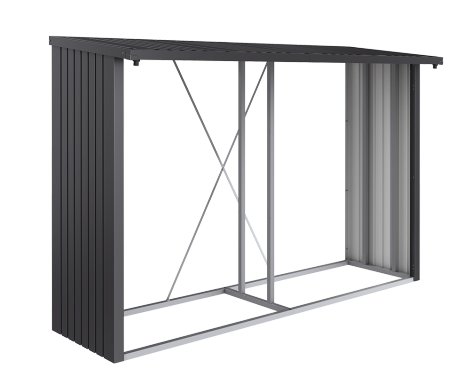 BIOHORT Lagerschrank WoodStock® Dunkelgrau-Metallic