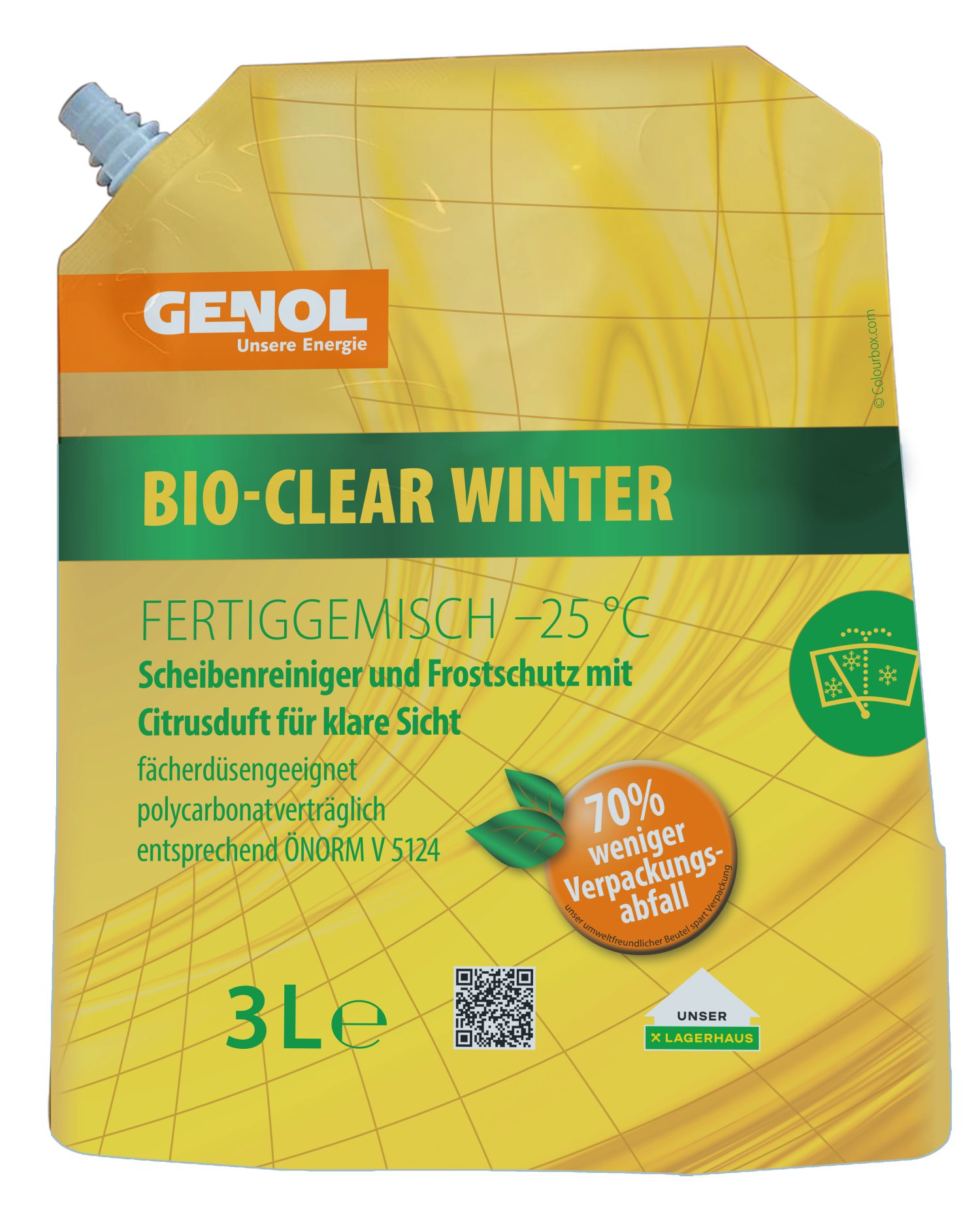 GENOL Bio-Clear Winter, Scheibenreiniger Fertiggemisch