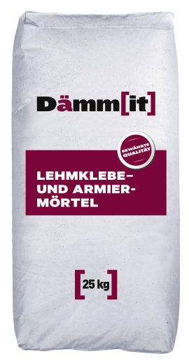 DÄMMIT Lehmklebe- und Armiermörtel 25 kg