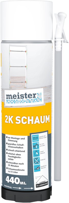 MEISTER 2K-Schaum 440 ml