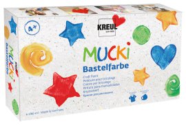 KREUL Bastelfarbe 80 ml 6er-Set