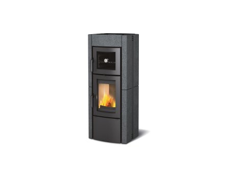 LA NORDICA Kaminofen Ester Forno (Verkleidung: Naturstein Vulcan)