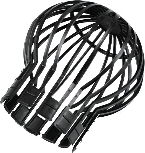 WINDHAGER Dachrinnen-Fallrohr Abdeckung CAGE 14 cm, 2 Stk.