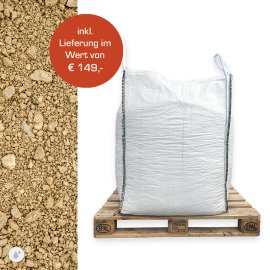 Min2C Grädermaterial feucht 0-32mm 1000kg Big Bag