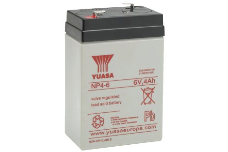 Yuasa AGM Starterbatterie NP4-6 6V