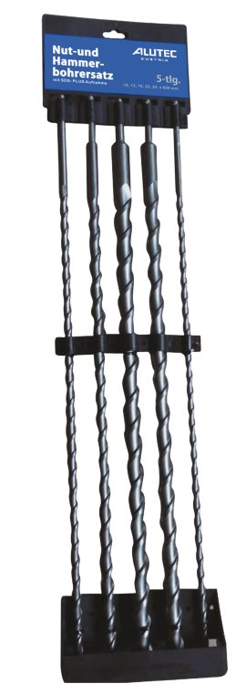 ALUTEC Bohrerset SDS 5-tlg. 10/12/16/22/25 mm je 10 cm