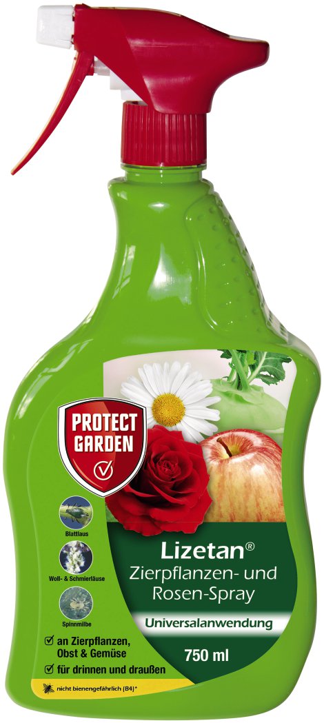 PROTECT HOME Lizetan Zierpflanzen- und Rosen-Spray 750 ml