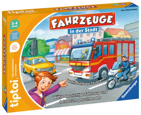 TIPTOI® Fahrzeuge in der Stadt