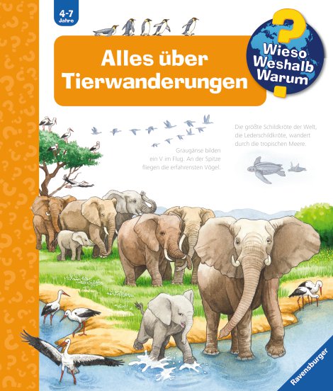 RAVENSBURGER Buch Alles über Tierwanderungen