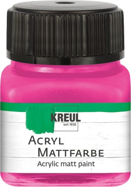 KREUL Acryl Mattfarbe Pink