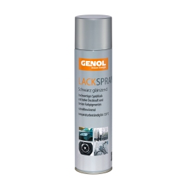 GENOL Lackspray, schwarz glänzend