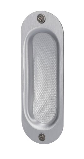 ALPERTEC Schiebetürmuschel Aluminium F1, 120x40 mm