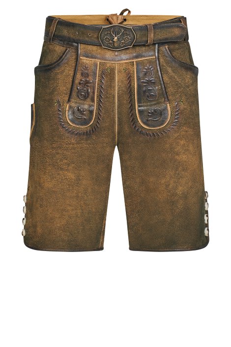 Wild & Wald Herren Lederhose August 48