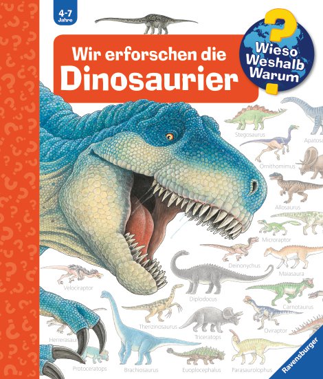 RAVENSBURGER Buch Wir erforschen die Dinosaurier