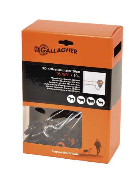 GALLAGHER Abstandringisolator XDI 10 Stück