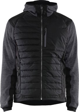 BLÅKLÄDER Hybridjacke dunkelgrau/schwarz M