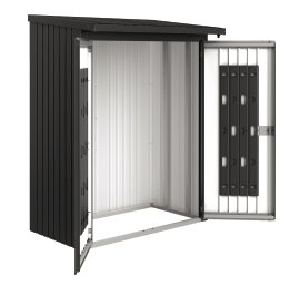 BIOHORT Türpaket WoodStock® 150, dunkelgrau-metallic