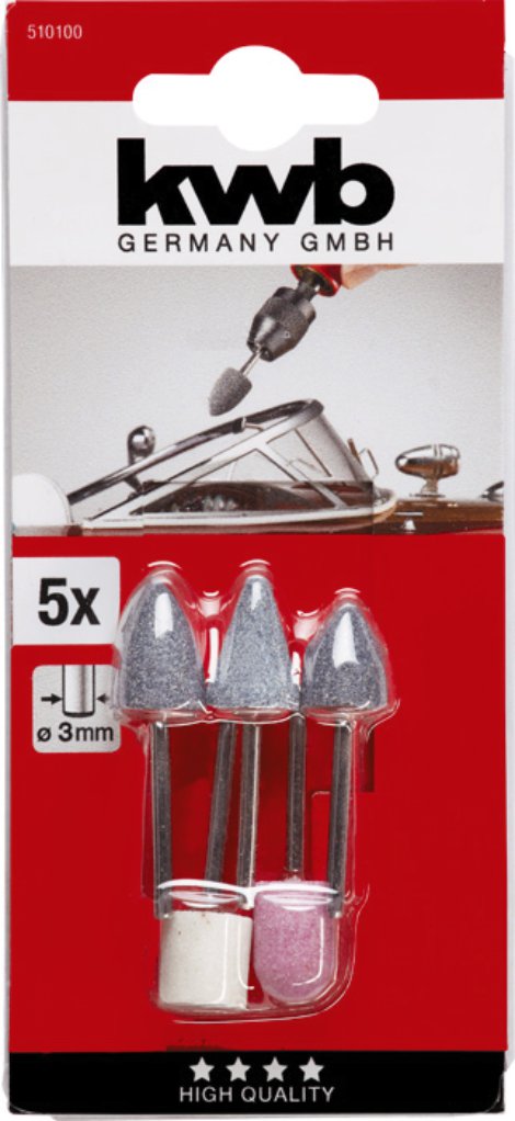 KWB Mini-Schleifsatz 5-tlg.