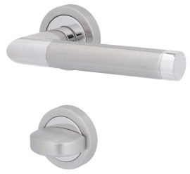 ALPERTEC Türbeschlag Fair V-R Edelstahl poliert satiniert WC