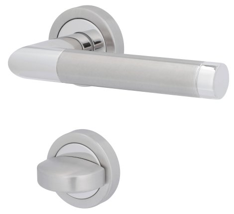 ALPERTEC Türbeschlag Fair V-R Edelstahl poliert satiniert WC