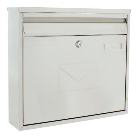 ROTTNER Edelstahl Briefkasten Teramo