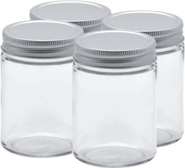 Vorratsgläser MyRex silber 4 Stk.