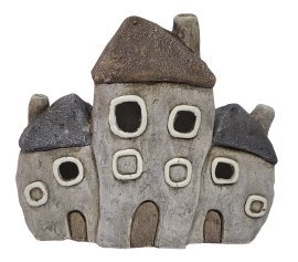 KENT LIVING Dekofigur Häuser 29x12,5x23,8 cm