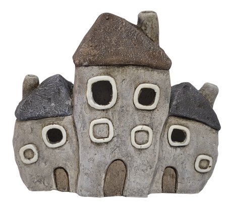 KENT LIVING Dekofigur Häuser 29x12,5x23,8 cm