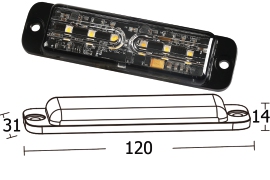 Impos LED-Blitzleuchte