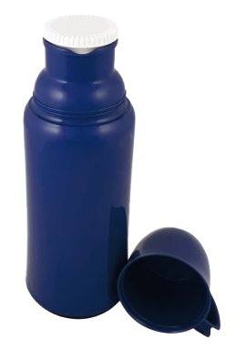 Isolierflasche Weiß/Rot/Blau sortiert 1 l