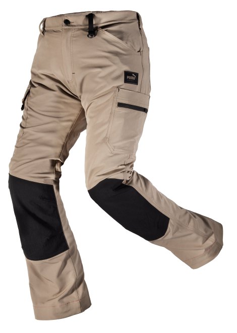 PUMA Arbeitshose Fit for Work beige/schwarz 50