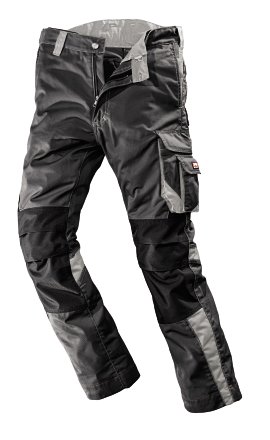 WERKSTOFF Bundhose Worxtar Schwarz/Grau 52